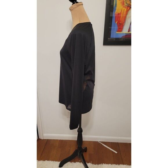 Kenneth Cole Reaction Activewear Black Large Sheer Accents - Picture 2 of 6